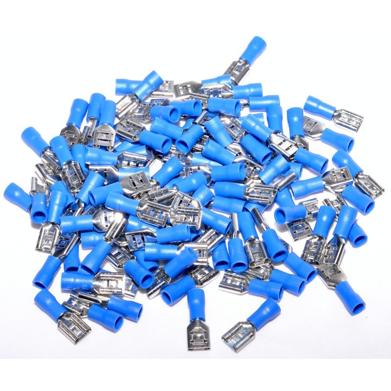 Papuc Electric Izolat Mama Albastru 6,3MM 100B/Punga