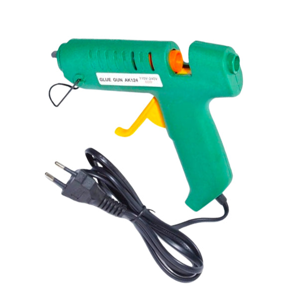 Pistol de Lipit pentru Bara Silicon 11mm, Putere 60W-100W, Verde/Portocaliu