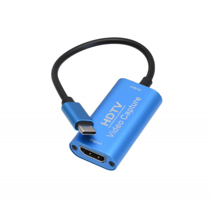 Placa Video Captura HDMI- Type-C, HDTV