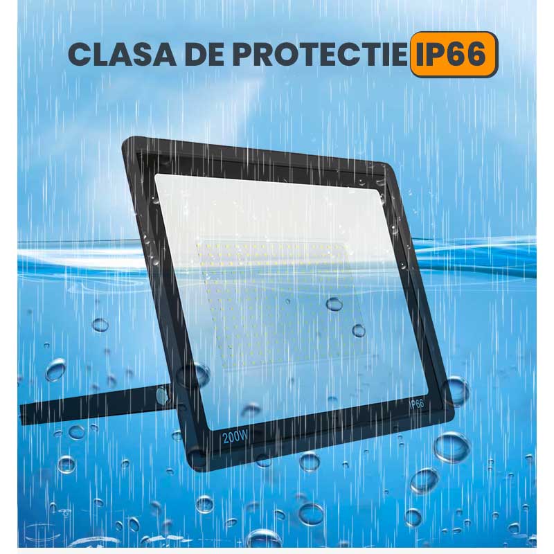 Proiector cu LED SMD 220V, IP66 Putere 20W, ElectroAZ