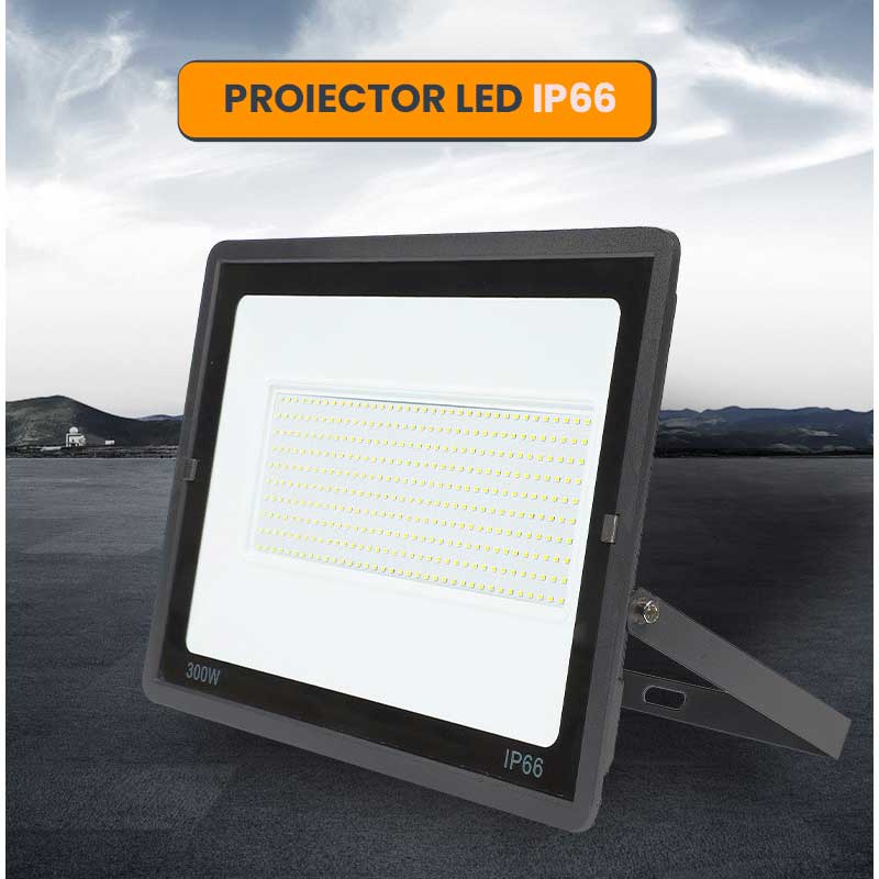 Proiector cu LED SMD 220V, IP66 Putere 50W, ElectroAZ