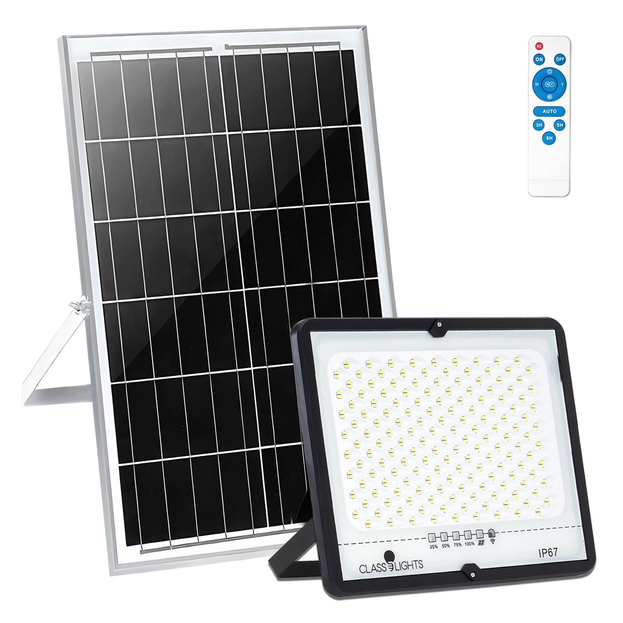 Proiector Solar Led 300W, Kit Complet, Ip67, ElectroAZ