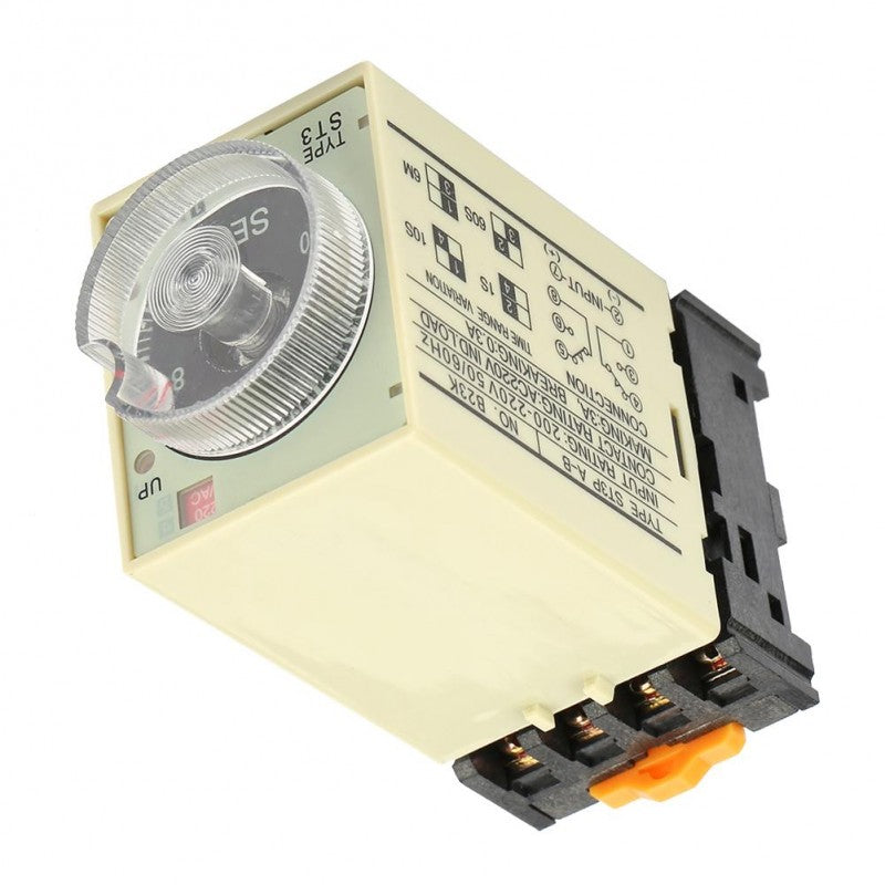 Releu de timp (Temporizator mecanic) 5s/50s/5m/30m
