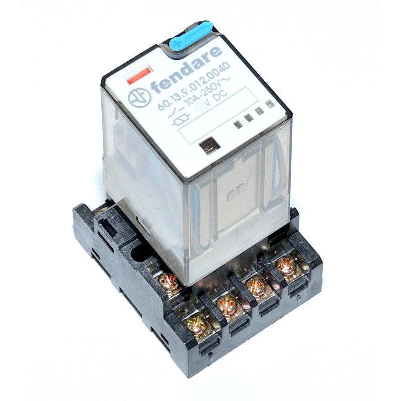 Releu Industrial 12V-DC / 11P, Cu Soclu, 11 Pini