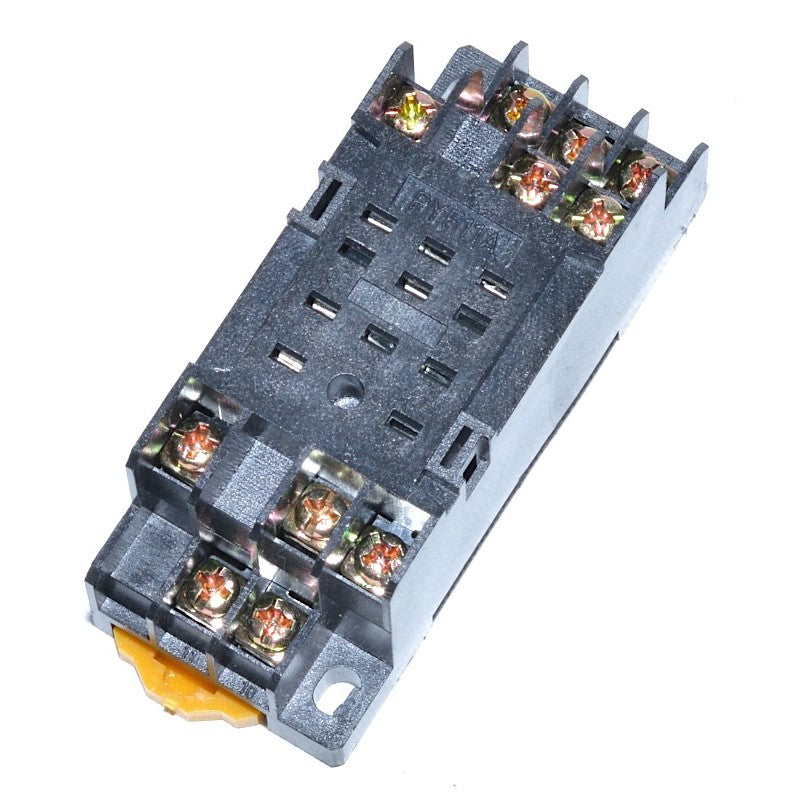Releu 220V-AC, Electromagnetic, 11 Pini, Cu soclu