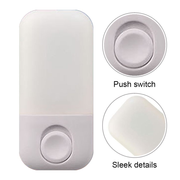 Lampa de veghe LED cu intrerupator, design compact, lumina calda