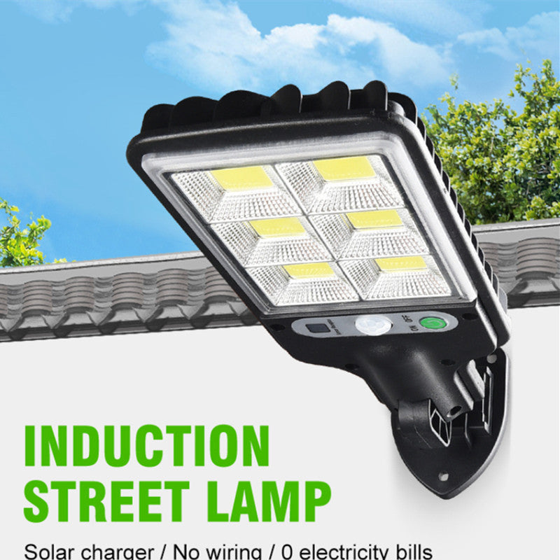 Lampa Solara Stradala LED COB 108, Senzor Miscare si Telecomanda