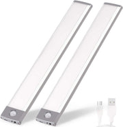 Lampa LED cu Senzor de Miscare, Incarcare USB, Fixare Magnetica