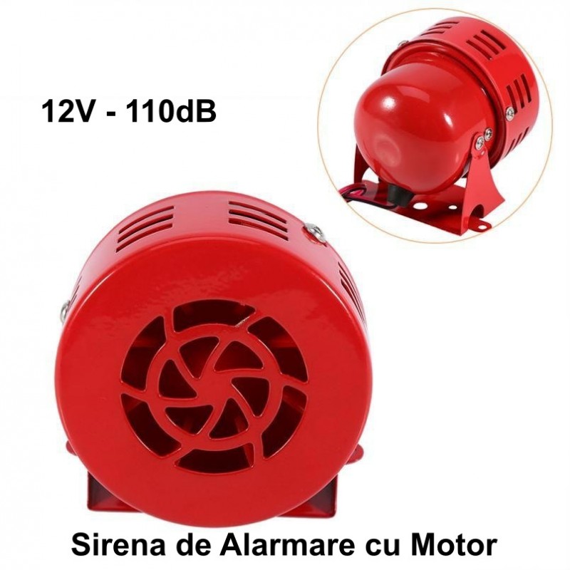Sonerie Alarma cu Motor 12V MS-190