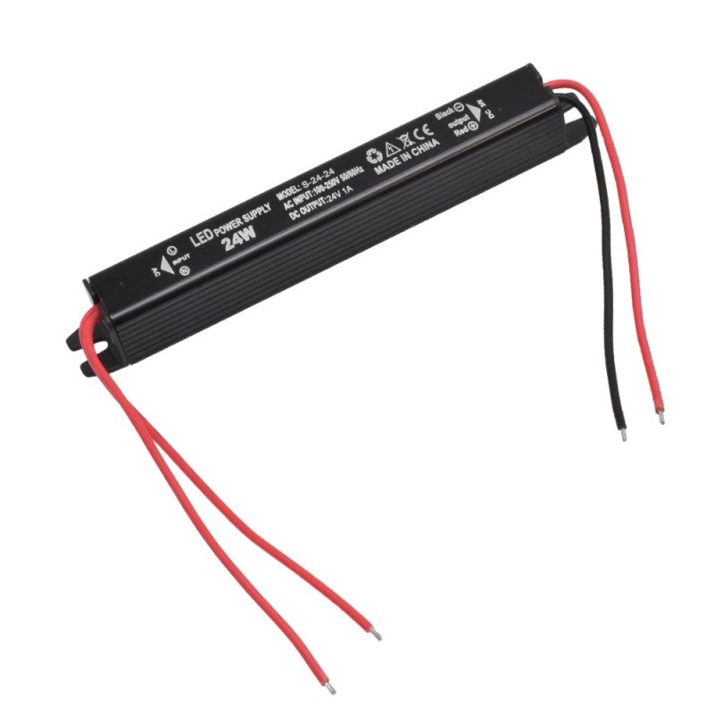 Sursa de Alimentare, Ultra Slim Black, 24V, 24W, 1A, Interior, IP20
