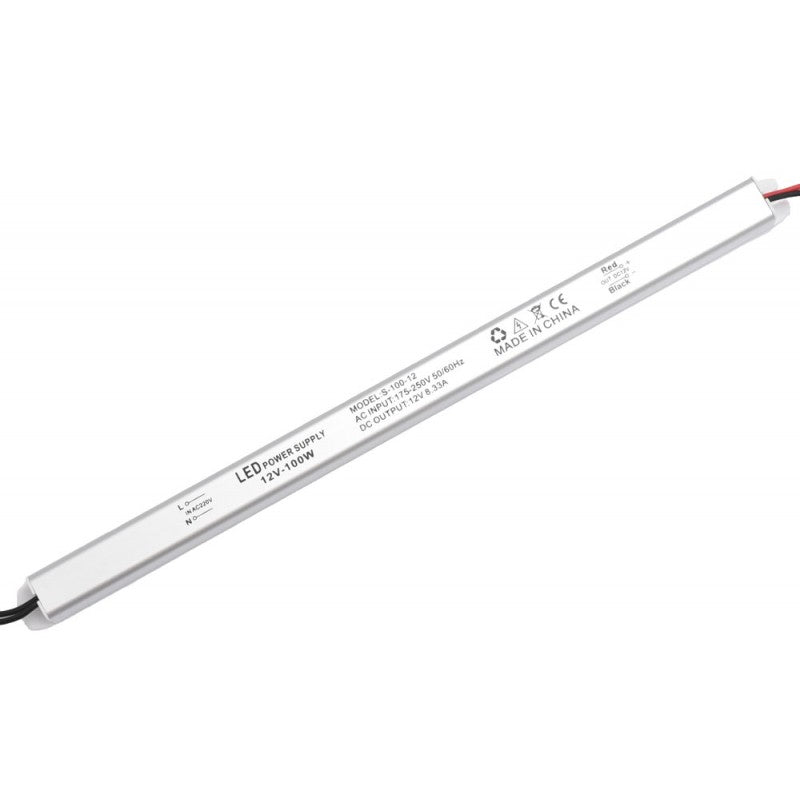 Sursa de Alimentare, Ultra Slim, Interior, 12V, 100W, 8.3A