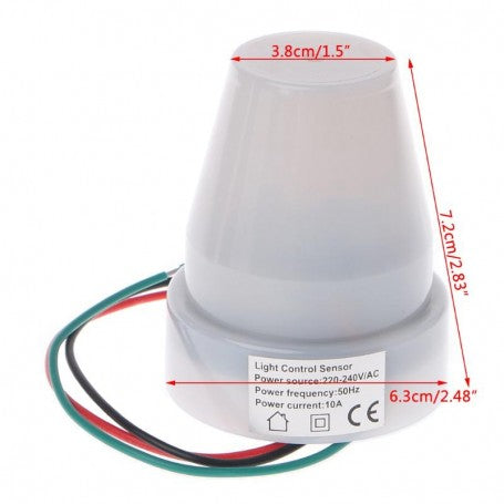 Senzor de Lumina Crepuscular 360˚ AS-22