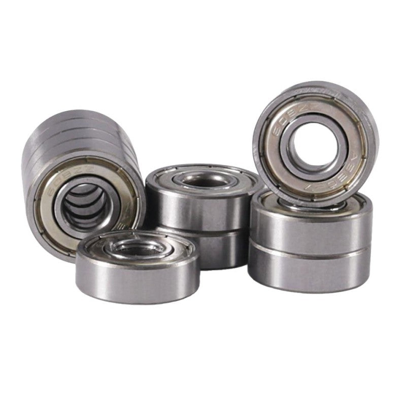 Set 10 Rulmenti Model 607 ZZ, Otel Integral