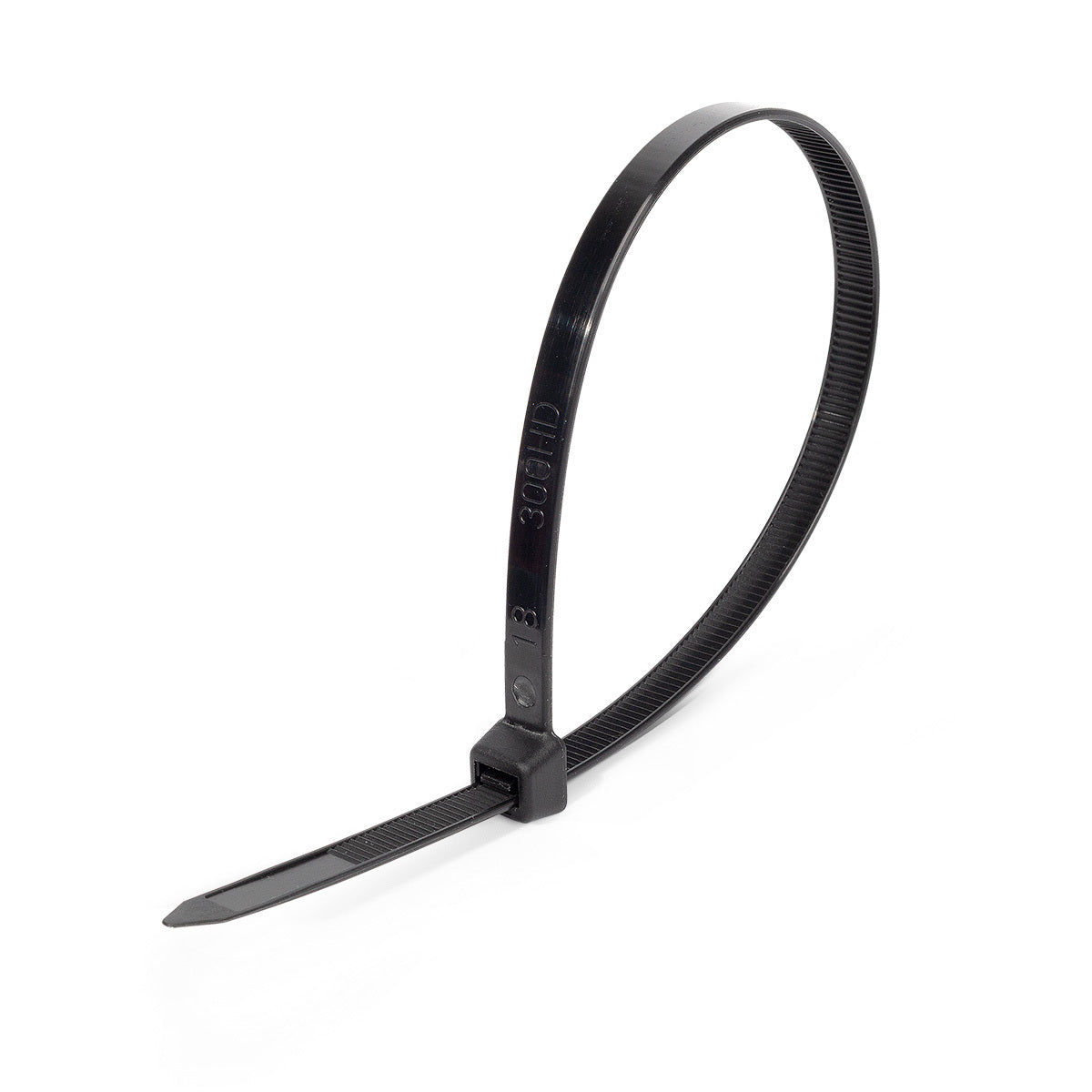 Set 50 x Colier Plastic, 9mm x 1200mm, Negru