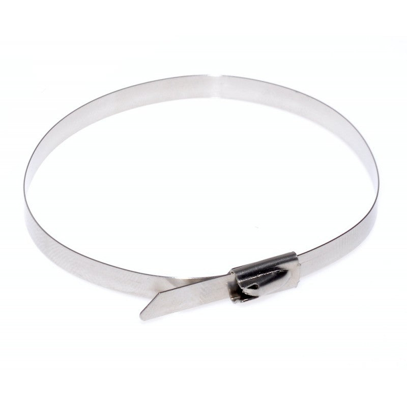 Set 20 x Colier de Inox, 4.6 x 200mm, Gri