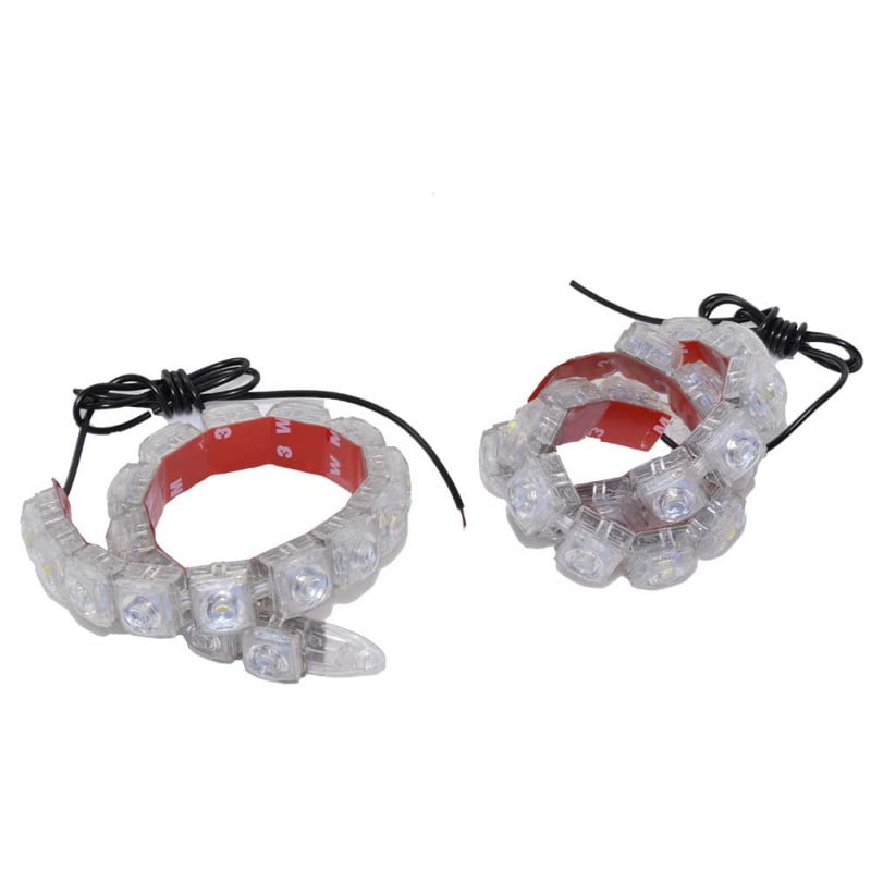Set Lumini Auto Led DRL, Flexibile, Universale,  2 X 18 , 12V - 18W