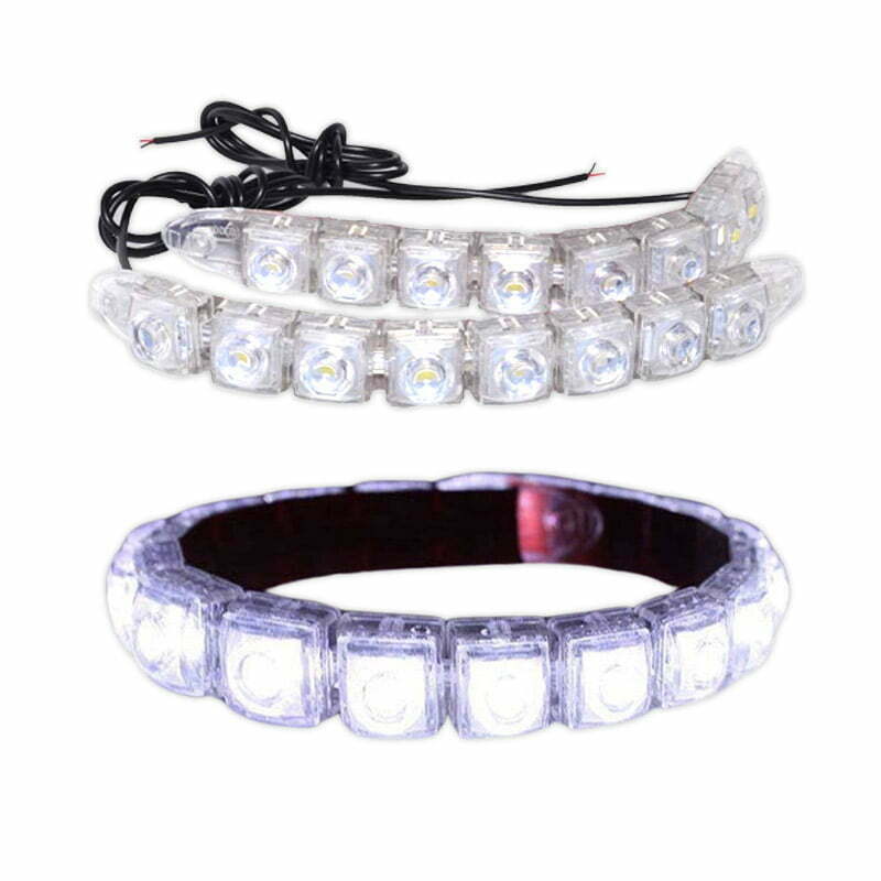 Set Lumini Auto Led DRL, Flexibile, Universale,  2 X 18 , 12V - 18W
