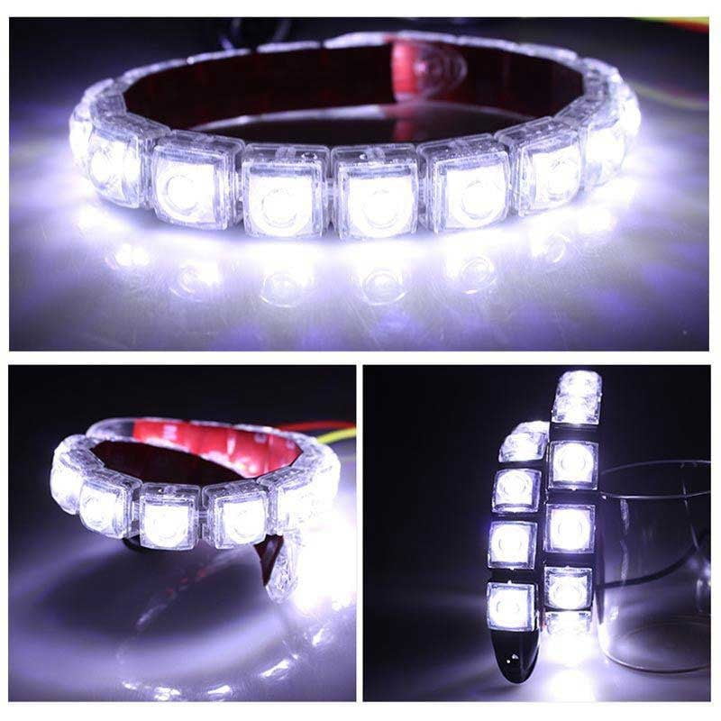 Set Lumini Auto Led DRL, Flexibile, Universale,  2 X 20 , 12V - 20W