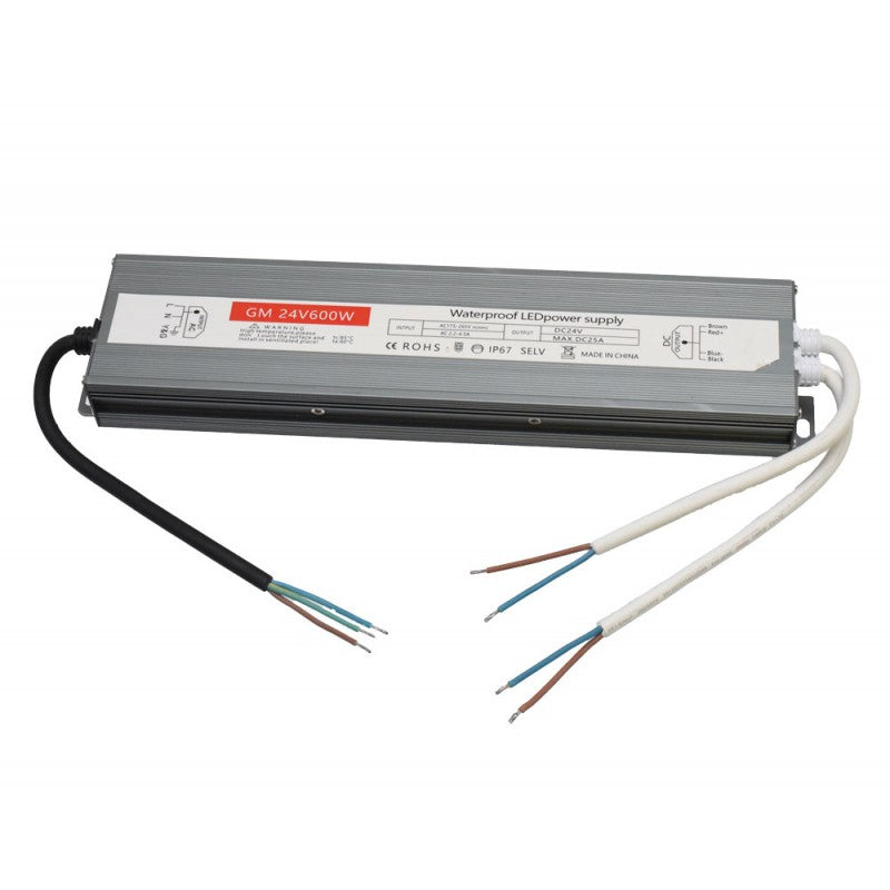 Sursa Alimentare Slim, Exterior, 24V, 600W, 25A, IP67