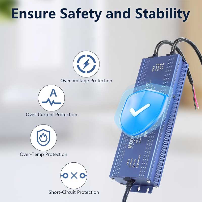 Sursă de Alimentare de Exterior IP67, 24V 16.6A – 400W, ElectroAZ