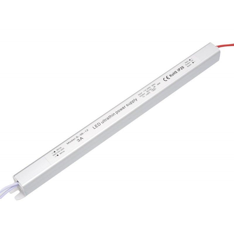 Sursa de Alimentare, Ultra Slim, Interior, 12V, 36W, 3A