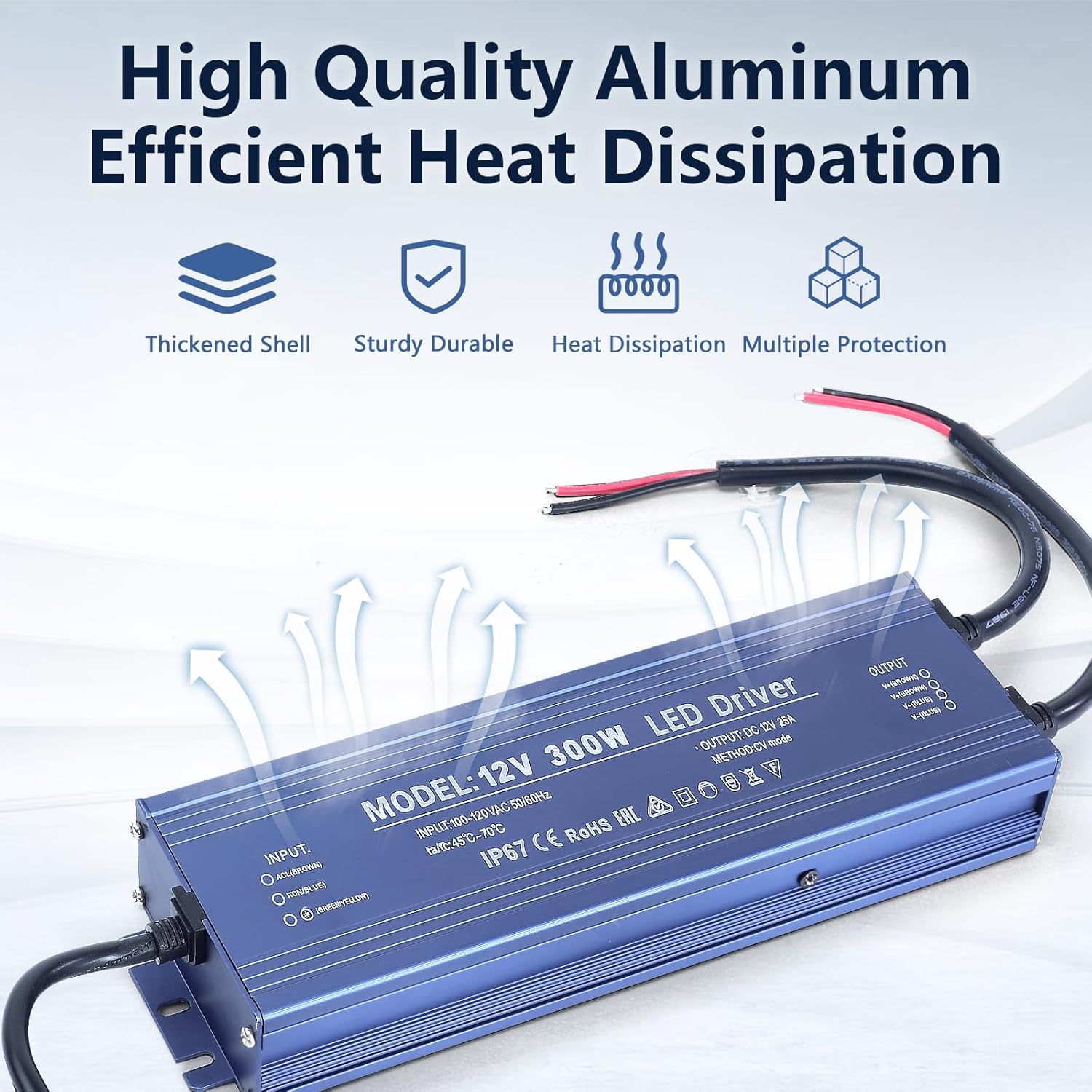 Sursă de Alimentare de Exterior IP67, 24V 8.33A – 200W, ElectroAZ