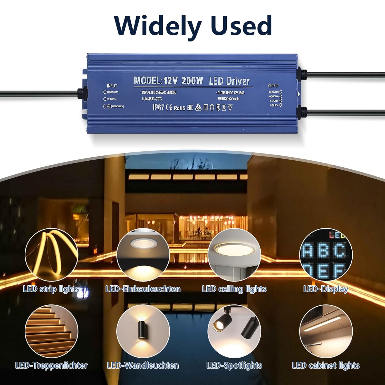 Sursă de Alimentare de Exterior IP67, 24V 2.5A – 60W, ElectroAZ