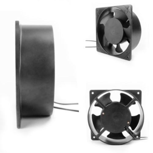 Ventilator Patrat 220V, 120x120x38 mm, Profesional, 220V, 22W