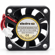 Ventilator DC 12V Tip Cooler, 40x40x12 mm, 0.65W, ABS