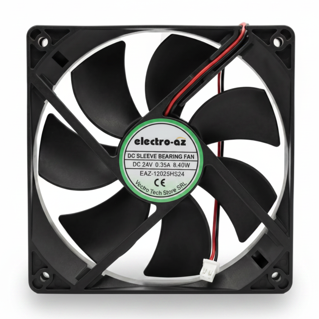 Ventilator DC 24V Tip Cooler, 120x120x25 mm, 8.4W, ABS