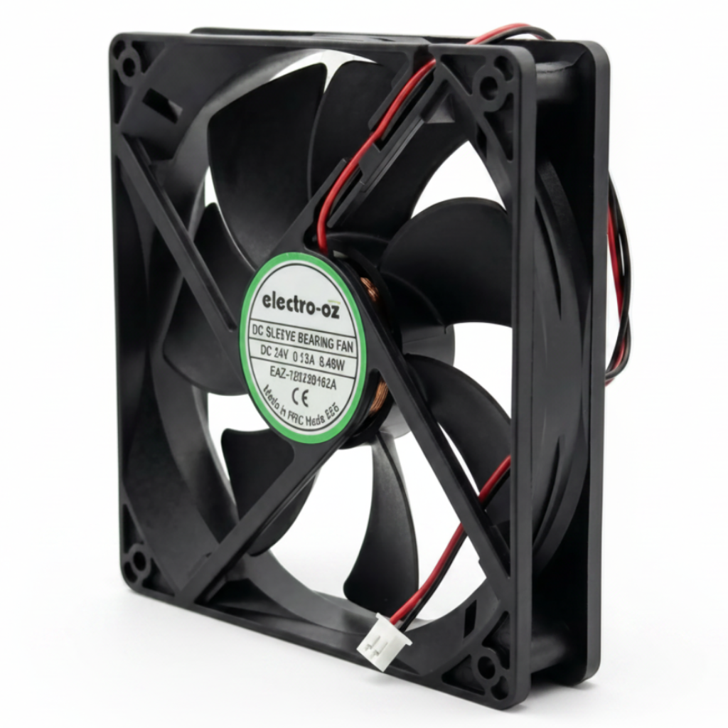 Ventilator DC 24V Tip Cooler, 120x120x25 mm, 8.4W, ABS