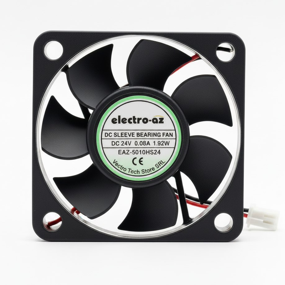 Ventilator DC 24V Tip Cooler, 50x50x15 mm, 1.92W, ABS