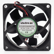 Ventilator DC 24V Tip Cooler, 70x70x25 mm, 1.2W, ABS