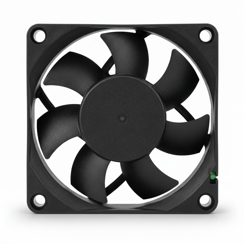 Ventilator DC 24V Tip Cooler, 70x70x25 mm, 1.2W, ABS