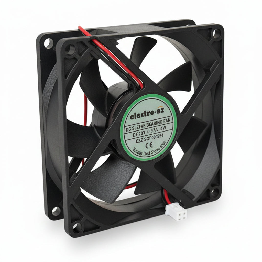 Ventilator DC 24V Tip Cooler, 80x80x25 mm, 4W, ABS