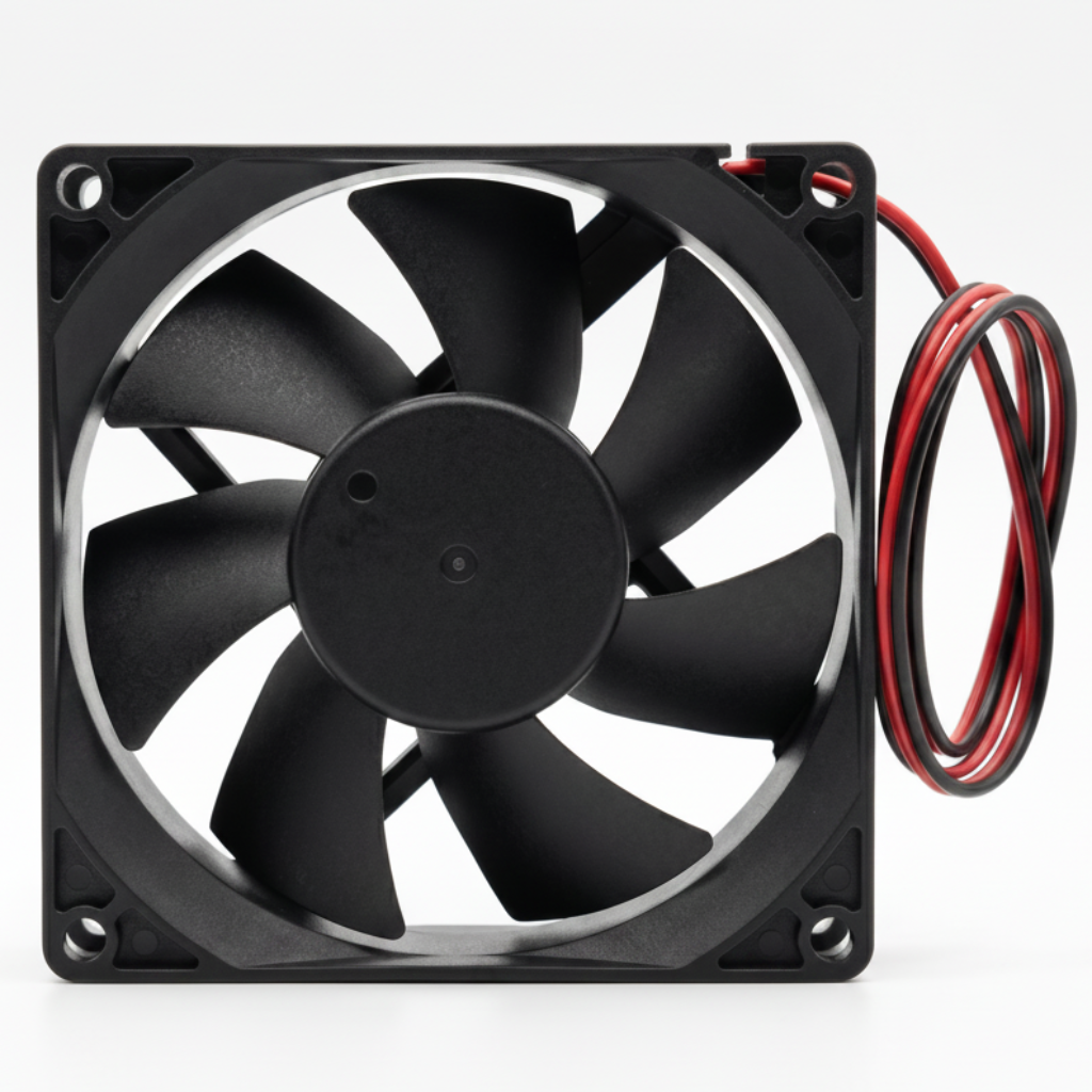 Ventilator DC 24V Tip Cooler, 80x80x25 mm, 4W, ABS
