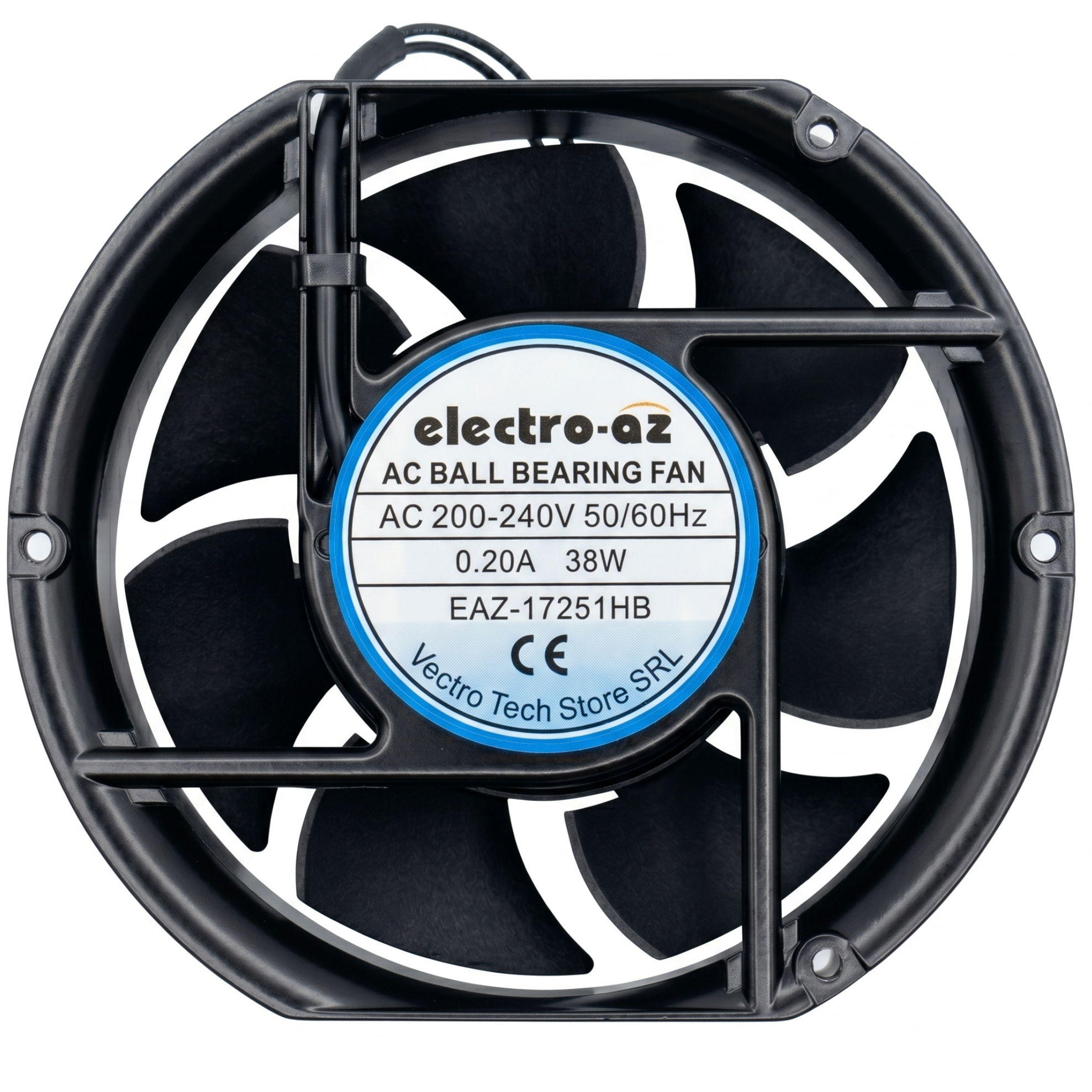 Ventilator Metalic cu Rulmenti, 120x120x38 mm, AC 220V, 38W