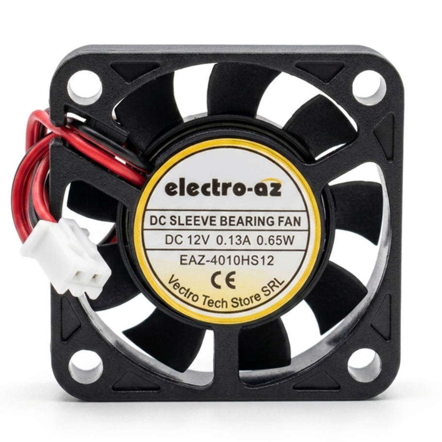 Ventilator DC 12V Tip Cooler, 60x60x12 mm, 1.8W, ABS