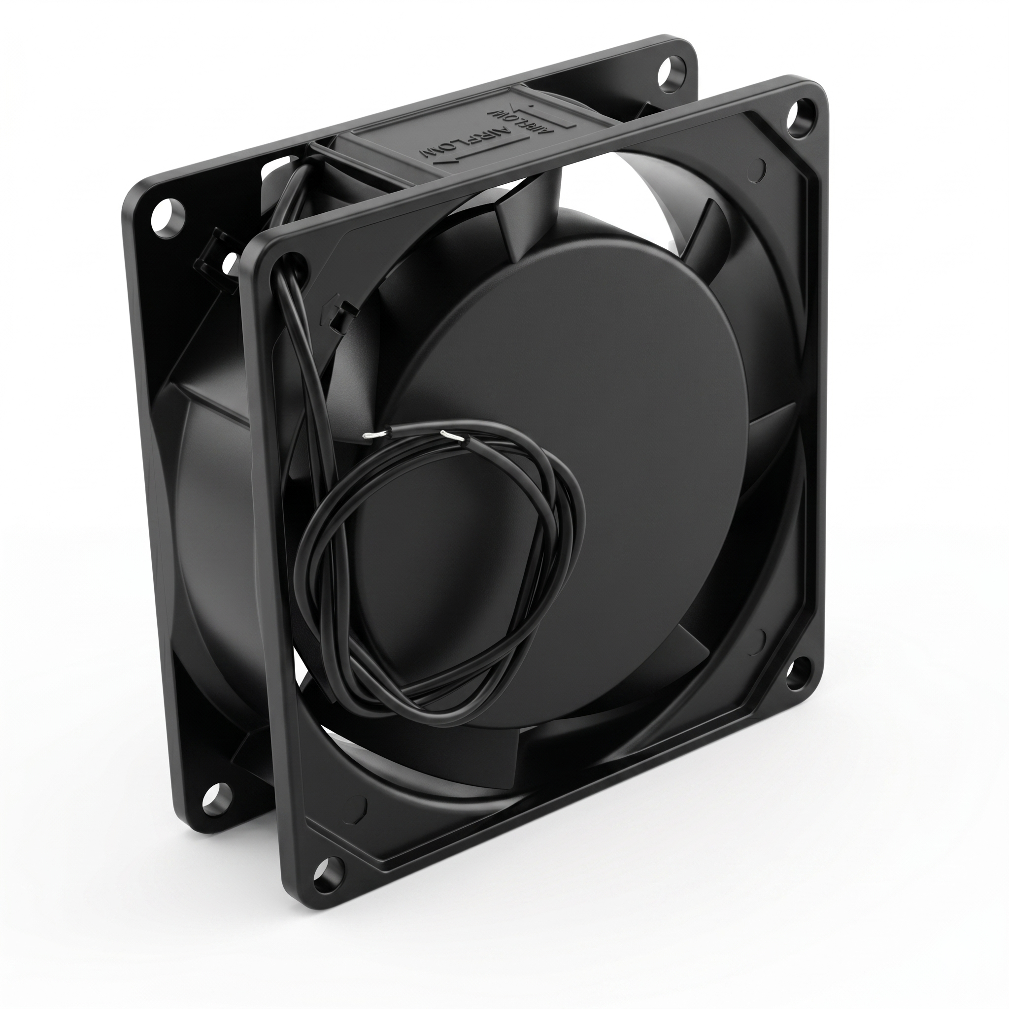 Ventilator Metalic cu Rulmenti, 80x80x25 mm, AC 220V, 17.6W