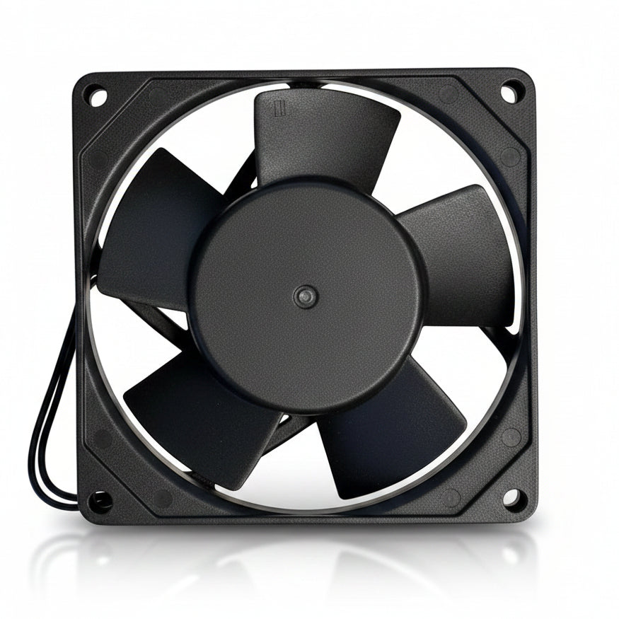 Ventilator Metalic cu Rulmenti, 92x92x25 mm, AC 220V, 17.6W