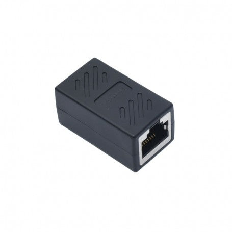 Adaptor RJ45 UTP mama - mama Negru CAT5/6 - cupla retea Ethernet