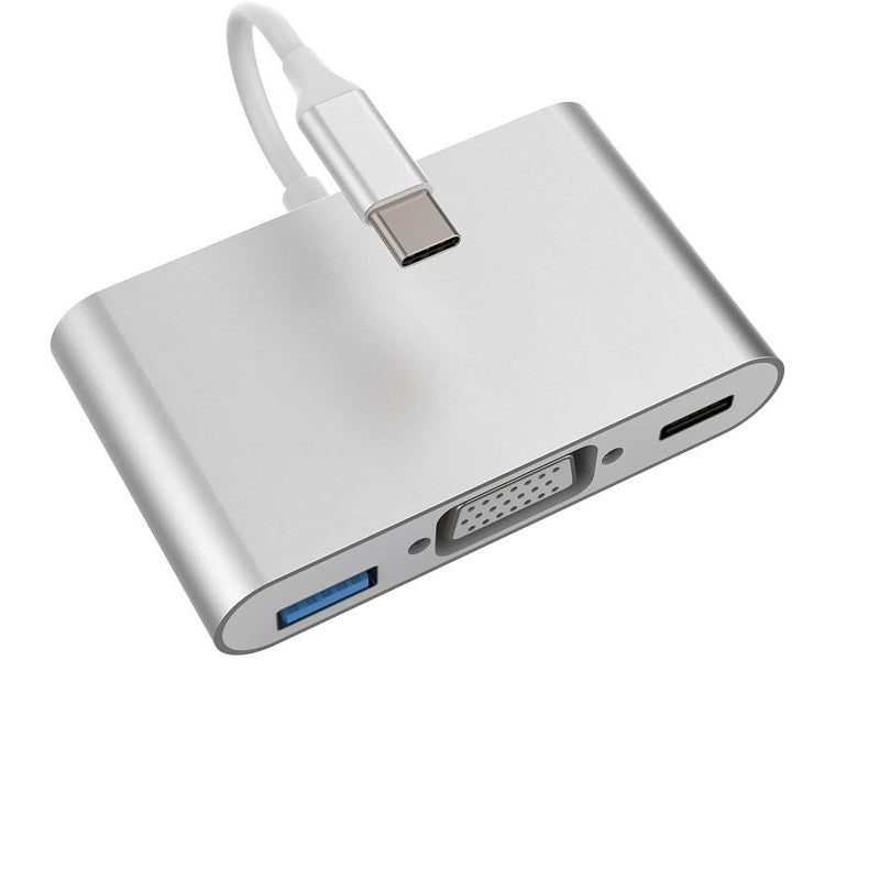 Adaptor Video Usb Tip-C la VGA-Usb 3.0- Usb Tip-C