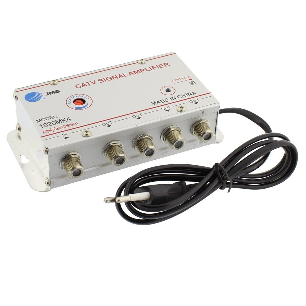 Amplificator cablu TV, splitter 4 iesiri