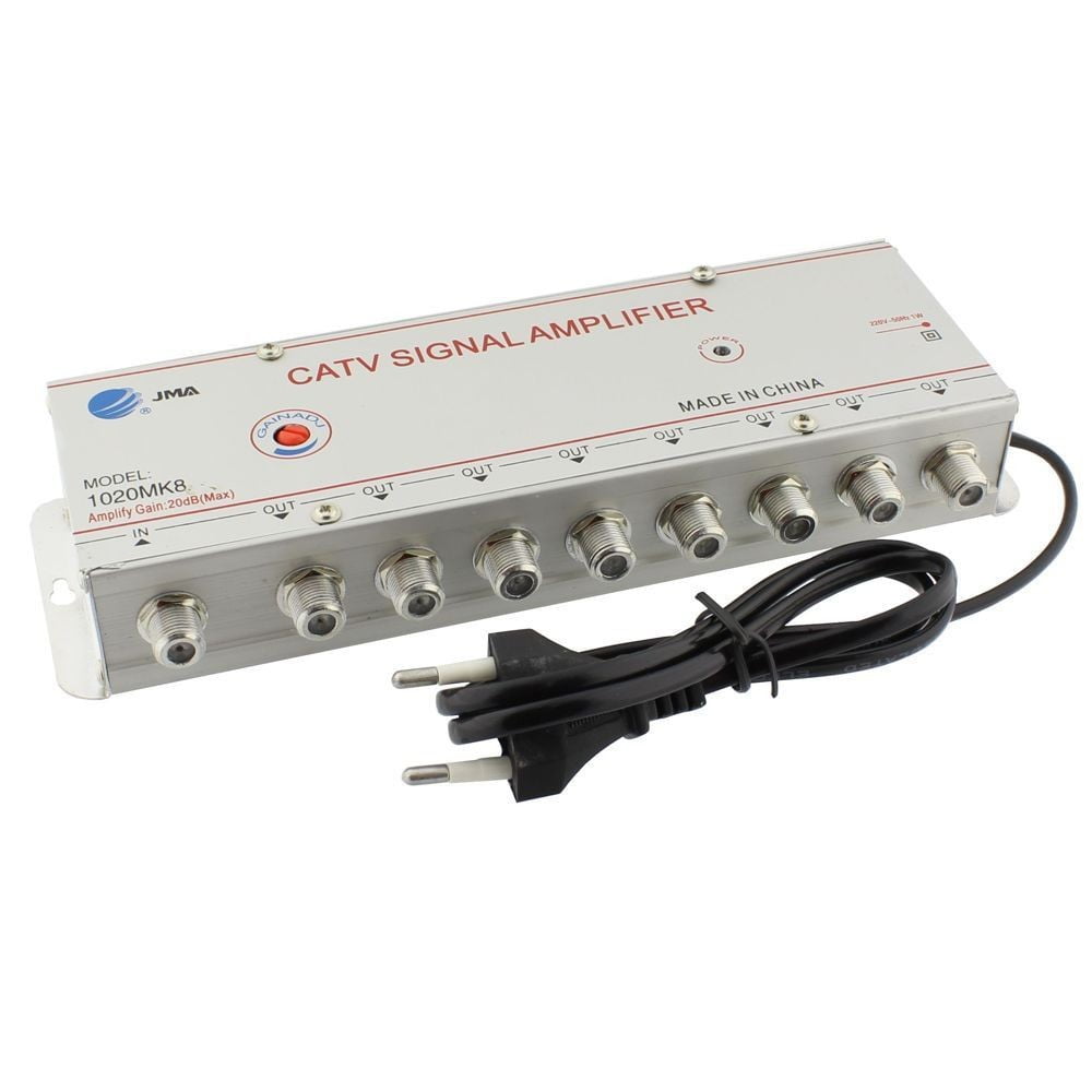 Amplificator de semnal TV , Spliter cu 8 iesiri