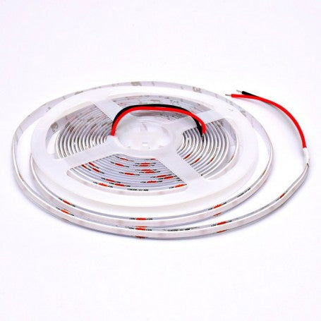 Banda Cob Led 24V - 8mm / 320led/ml - 11W/ml, Albastru - Interior IP20 - 5m/rol