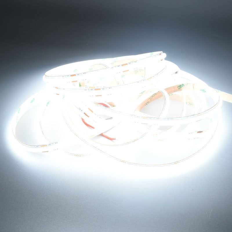 Banda Led Cob 560D/m - Lumina 2 in 1 Alb 2700K-6500K - 24V/2 Fire - 8mm - 10W/m -  RA 90, Protectie IP20 - Rola/5m