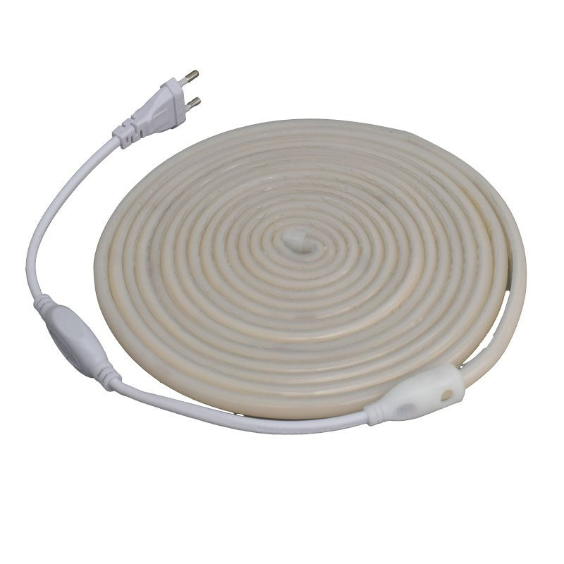 Banda Led Cob Alb-Cald 3000K Neon Flex - 288led/m - IP65 / 220V - 10W/ml / Rola 5ml