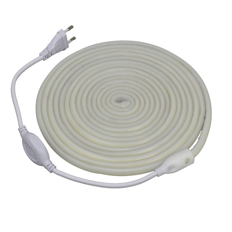 Banda Led Cob Alb-Rece 6500K Neon Flex - 288led/m - IP65 / 220V - 10W/ml / Rola 5ml