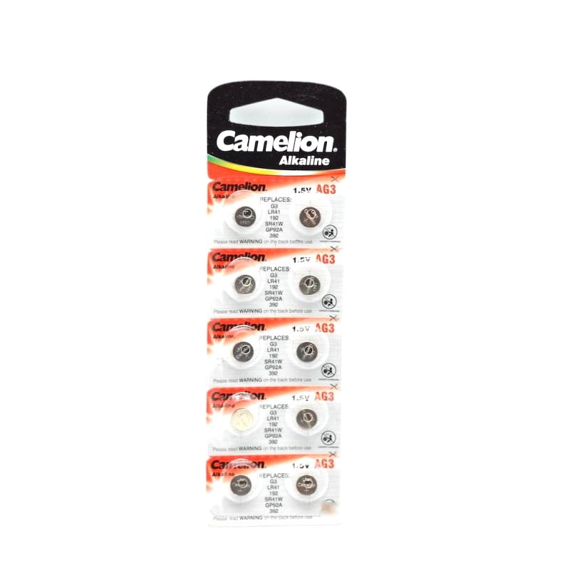 Baterii Alcaline AG8 Camelion 10 Buc