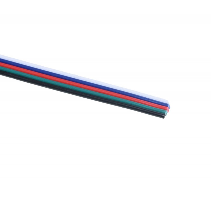 Cablu Alimentare RGBW 5 Fire, Rola 50m